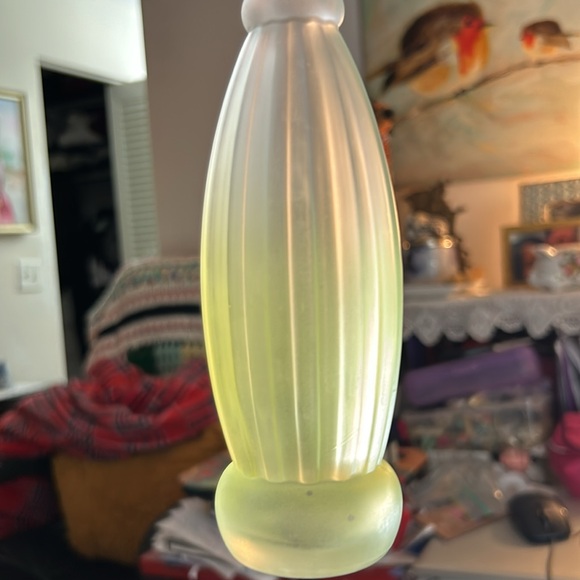 Vintage 20cl Kefla Depose Frosted Glass Bottle - Picture 3 of 8